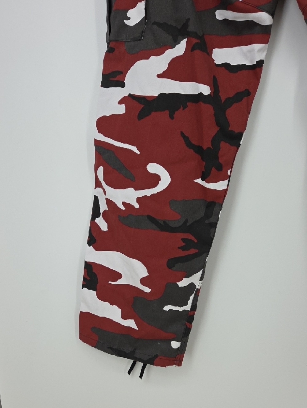 Red Camo Cargo Pants for Men — Utility Style - Picture 15 of 16